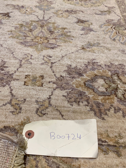 Hand-Knotted Sultanabad Vegetable-Dyed Wool Rug, 2' 6" x 9' 6" (K)