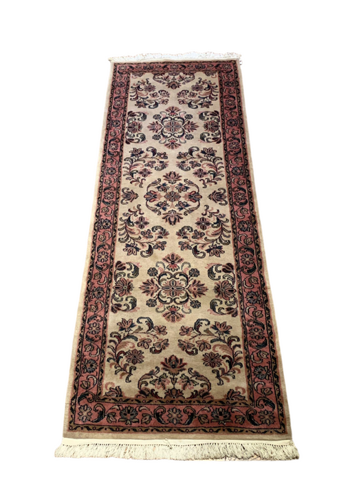 Sultanabad 100% wool Hand Made Rug, 2' 4" x 6' 7" (P)