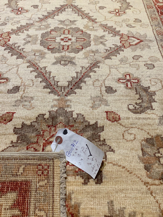 Hand-Knotted Sultanabad Vegetable-Dyed Wool Rug, 2' 10" x 9' 9" (K)