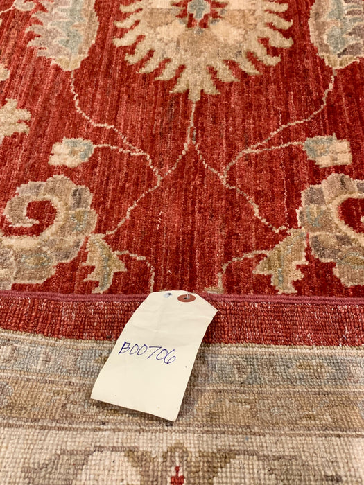 Hand-Knotted Sultanabad Vegetable-Dyed Wool Rug, 8' 2" x 10' (K)