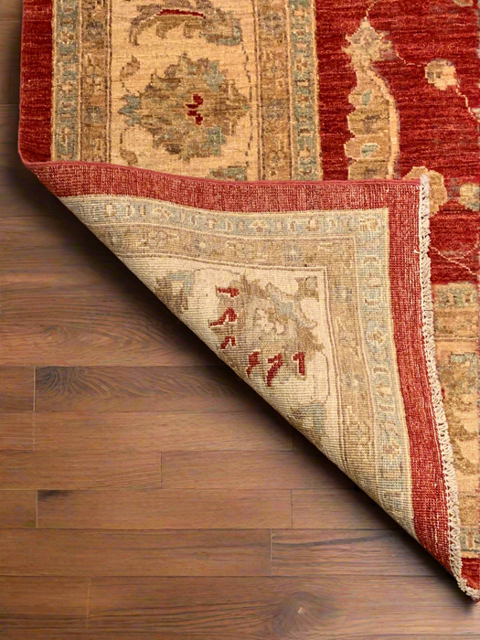 Hand-Knotted Sultanabad Vegetable-Dyed Wool Rug, 8' 2" x 10' (K)