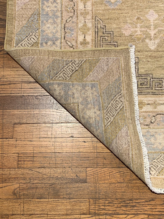 Khotan Pomegranate design Oriental Rug, 8' 1" x 9' 10" (D)