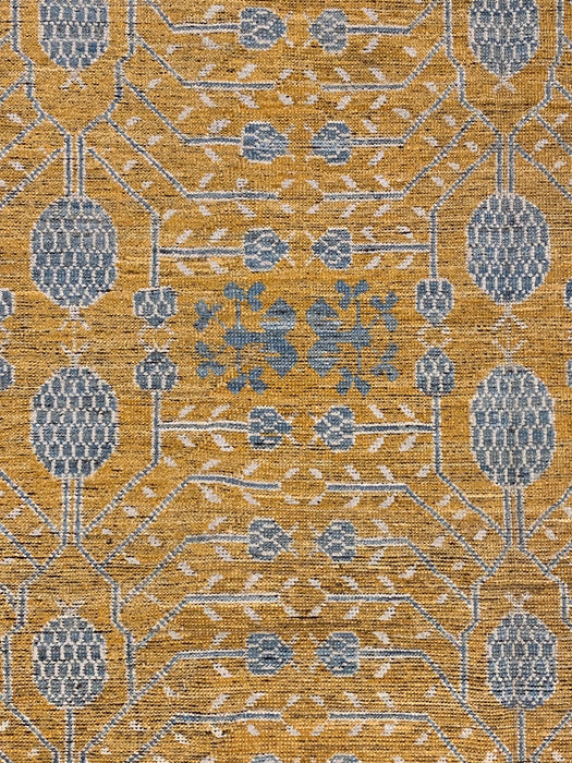 Khotan Pomegranate design Oriental Rug, 8' x 10' (D)