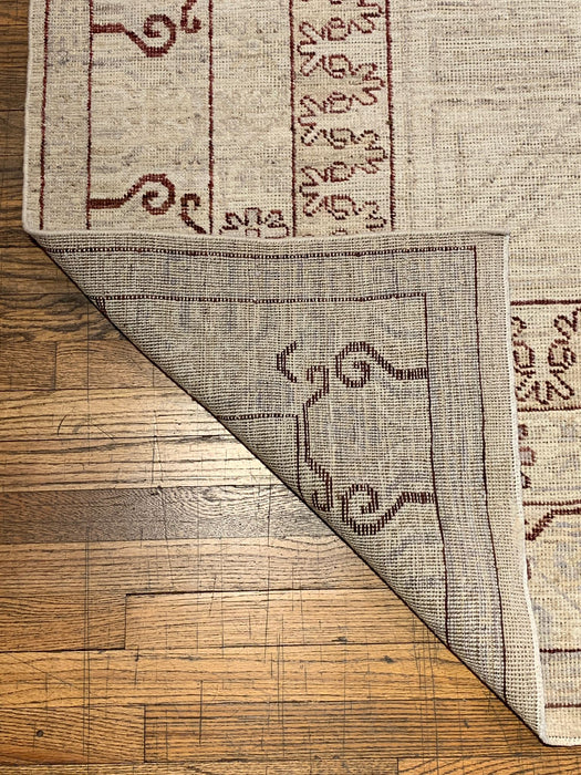 Khotan Pomegranate design Oriental Rug, 8' 5" x 10' 1" (D)