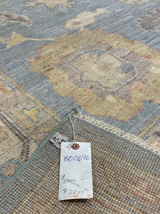 Hand-Knotted Sultanabad Vegetable-Dyed Wool Rug, 8' 1" x 9' 11" (K)