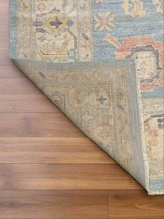 Hand-Knotted Sultanabad Vegetable-Dyed Wool Rug, 8' 1" x 9' 11" (K)