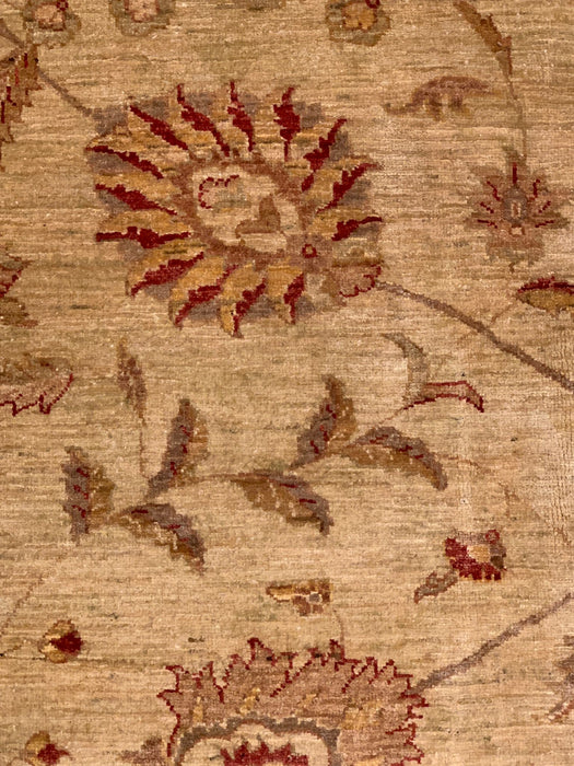 Hand-Knotted Sultanabad Vegetable-Dyed Wool Rug, 8' 1" x 9' 8" (K)