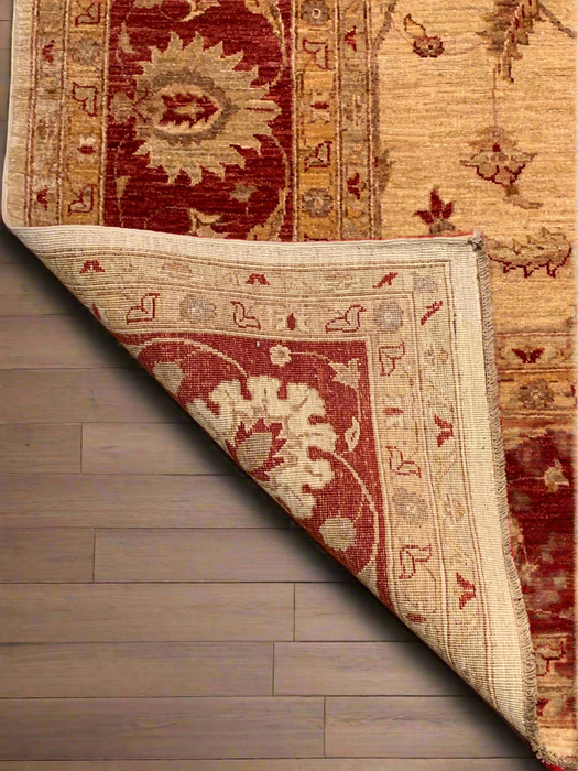 Hand-Knotted Sultanabad Vegetable-Dyed Wool Rug, 8' 1" x 9' 8" (K)