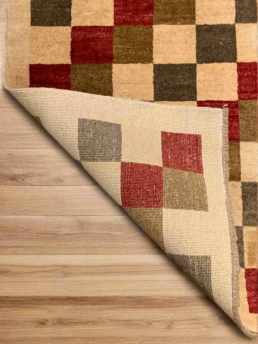 Hand-Knotted Sultanabad Vegetable-Dyed Wool Rug, 8' 10" x 9' 3"  (K)