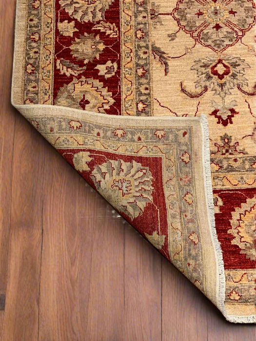 Hand-Knotted Sultanabad Vegetable-Dyed Wool Rug, 8' 3" x 9' 3" (K)