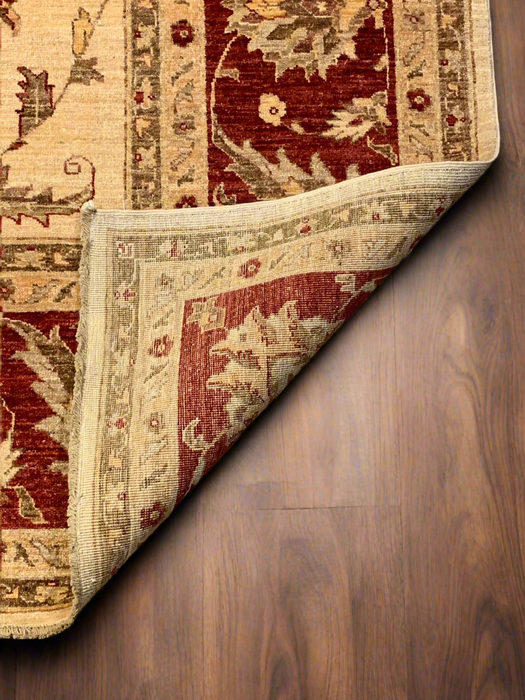 Hand-Knotted Sultanabad Vegetable-Dyed Wool Rug, 7' 11" x 10' (K)