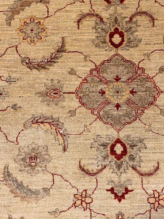 Hand-Knotted Sultanabad Vegetable-Dyed Wool Rug, 8' 3" x 9' 3" (K)