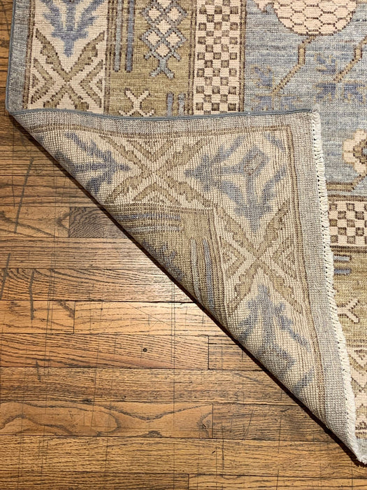 Khotan Pomegranate design Oriental Rug, size 8" x 10"  (D)