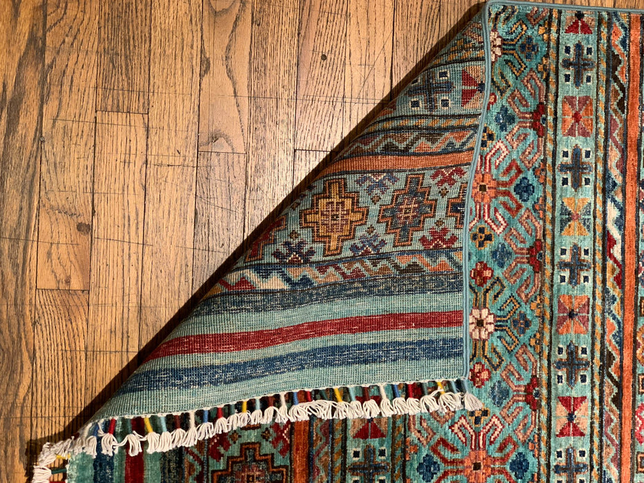 Hand-Knotted Sultanabad Vegetable-Dyed Wool Rug, 8' 3" x 9' 10"  (K)