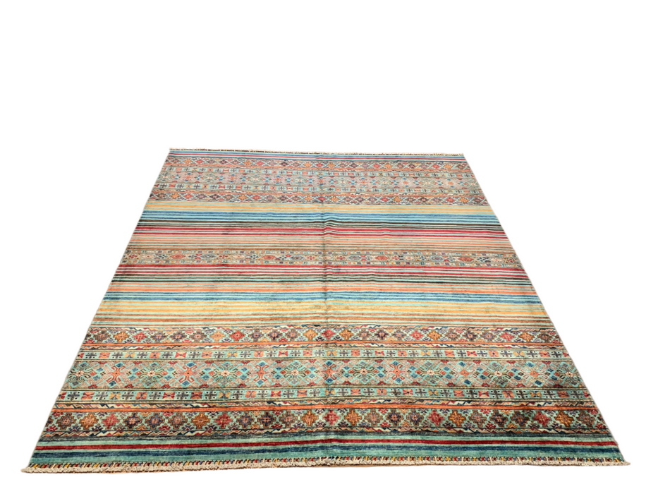 Hand-Knotted Sultanabad Vegetable-Dyed Wool Rug, 8' 3" x 9' 10"  (K)
