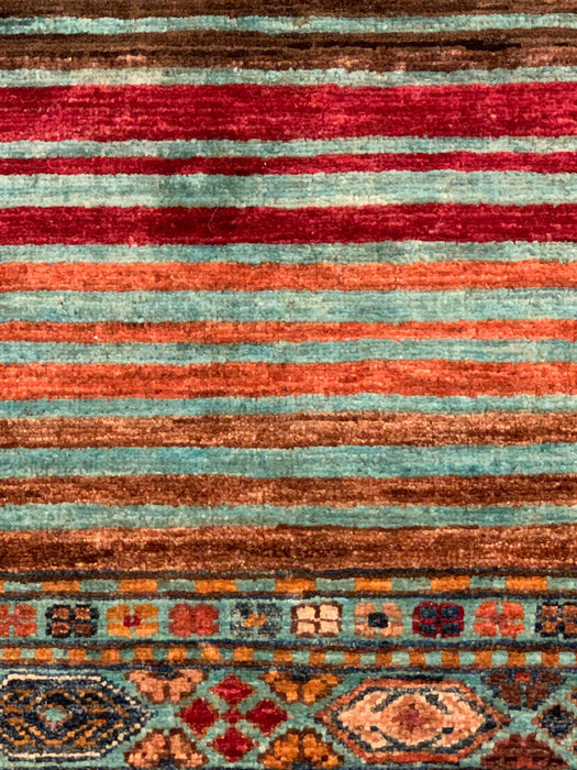 Hand-Knotted Sultanabad Vegetable-Dyed Wool Rug, 8' 3" x 9' 10"  (K)