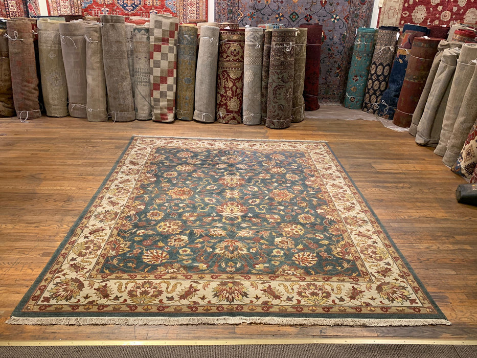 Sultanabad 100% wool Hand Made Rug - size 7' 9"x 9' 9"  (P)