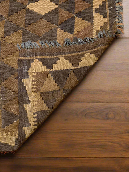 Afghan Kilim Handwoven flatweave Rug – size 2' 10" x 5' 3"