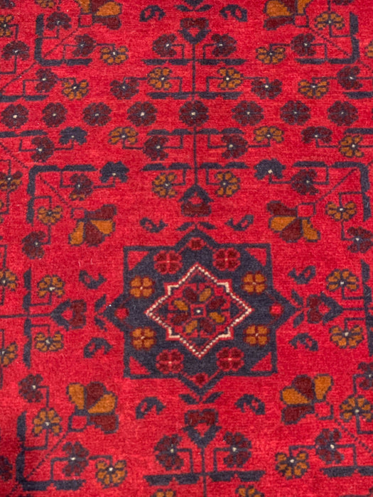 Terkaman Tribal Afghan Oriental Rug, 3' 5" x 4' 10" (C)