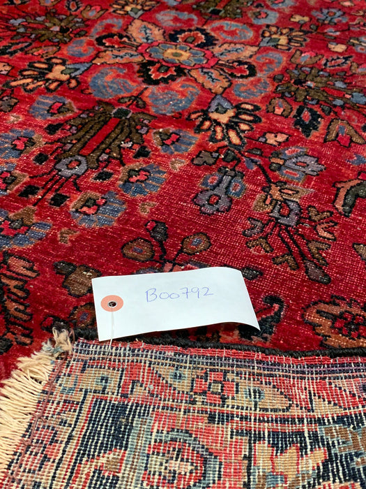 Timeless Beauty, Woven by Hand. Antique Persian Sarouk Rug, 3' x 4' 10"