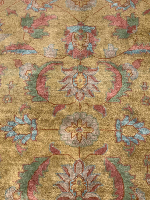 Hand-Knotted Sultanabad Vegetable-Dyed Wool Rug, 3' 4" x 5' (K)