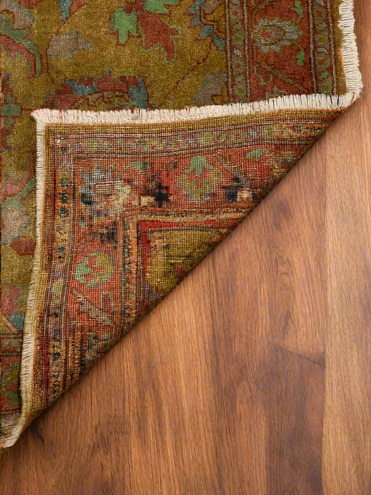 Hand-Knotted Sultanabad Vegetable-Dyed Wool Rug, 3' 4" x 5' (K)