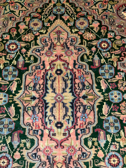 Hand-Knotted Pakistan Kashmiri Silk Wool Blend Rug, 3' x 5' (E)