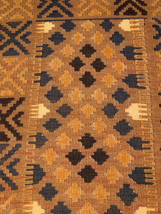 Afghan Kilim Handwoven flatweave Rug, 2' 8" x 4' 3"