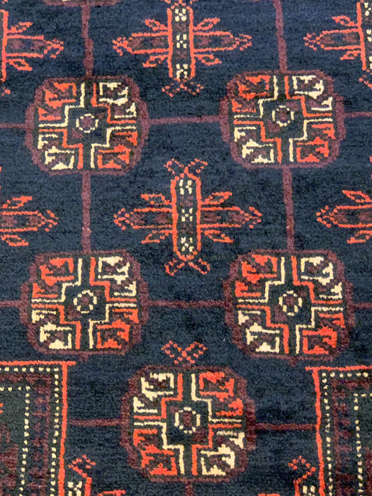 Terkaman Tribal Baluch Oriental Rug, 2' 10" x 4' 6" (A)