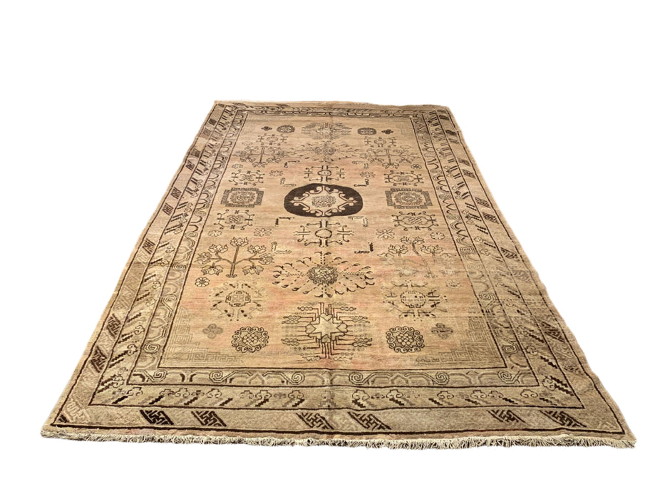 Antique Khotan Samarkand Rug, circa 1910's, 6' 2" x 11' 7"