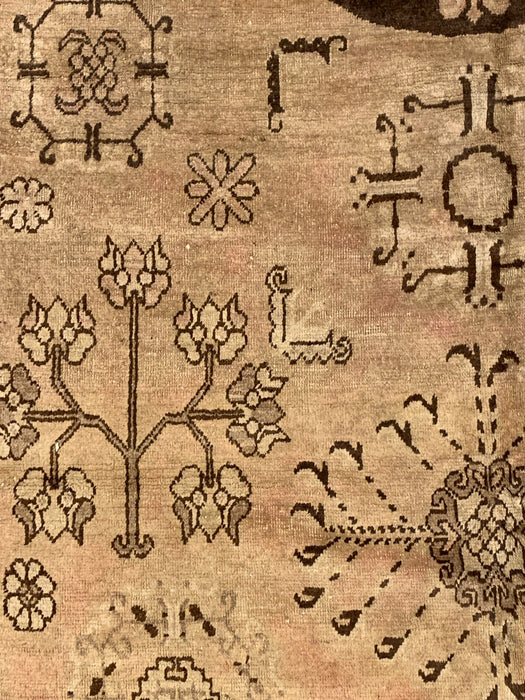 Antique Khotan Samarkand Rug, circa 1910's, 6' 2" x 11' 7"