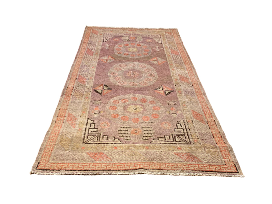 Antique Khotan Samarkand Rug, circa 1910's, 4' 3" x 8' 1"