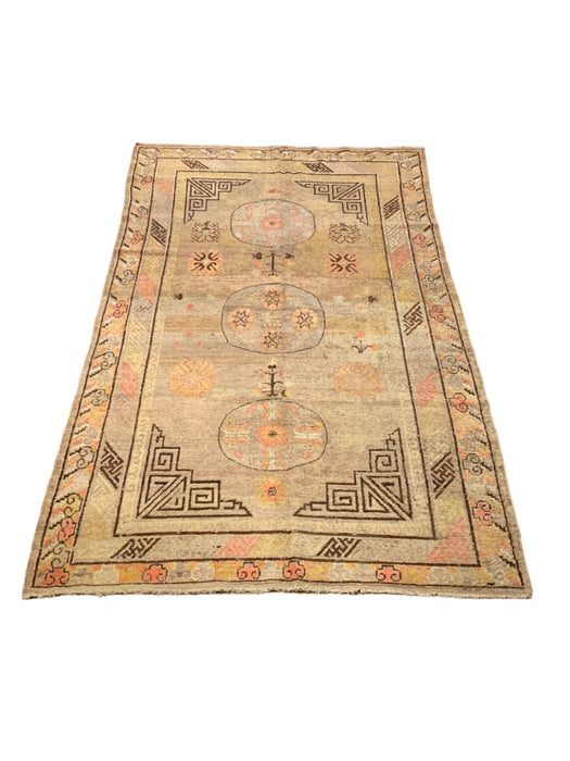 Antique Khotan Samarkand Rug, circa 1910's, 5' x 9'