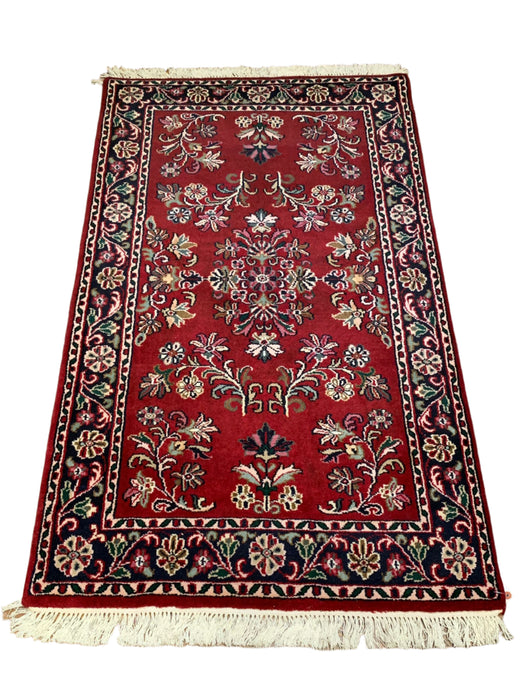 Sultanabad 100% wool Hand Made Rug 3' x 5' (P)