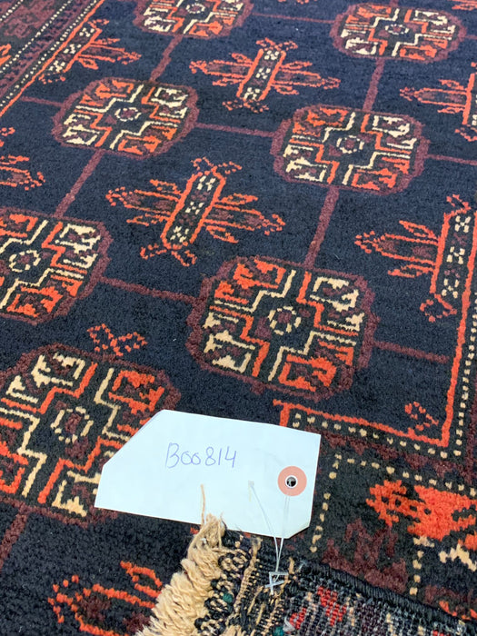 Terkaman Tribal Baluch Oriental Rug, 2' 10" x 4' 6" (A)