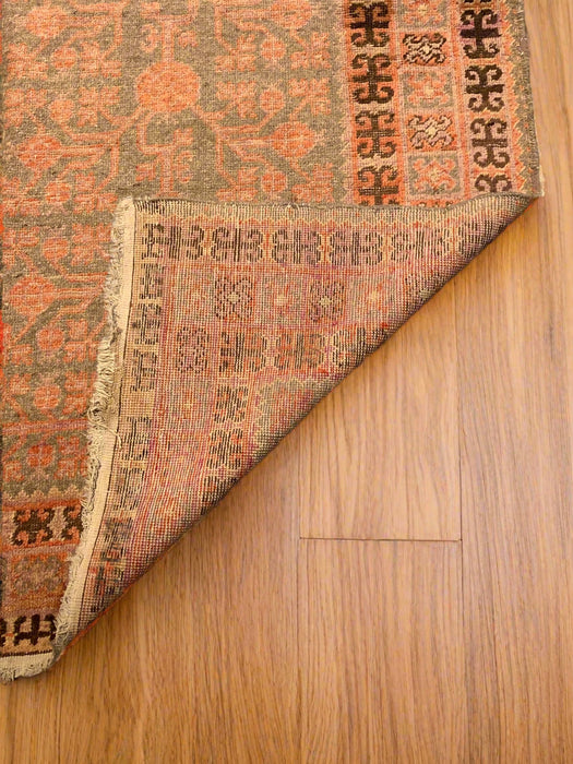 Antique Khotan Samarkand Rug, circa 1910's, 5' 8" x 10' 4"