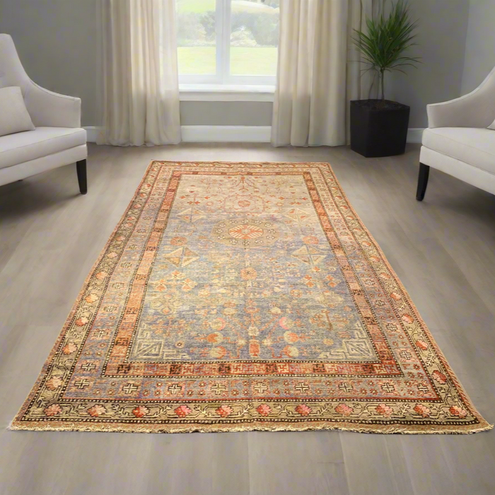 Antique Khotan Samarkand Rug, circa 1910's, 6' 1" x 11' 10"