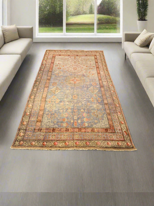 Antique Khotan Samarkand Rug, circa 1910's, 6' 1" x 11' 10"