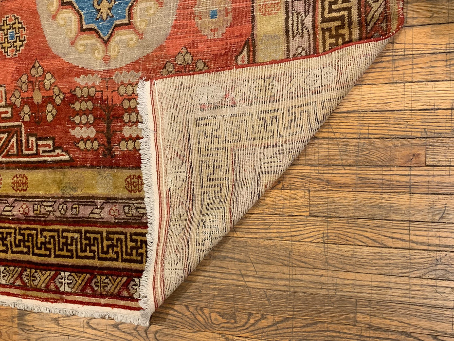 Antique Khotan Samarkand Rug, circa 1910's, 4' 10" x 10' 1"