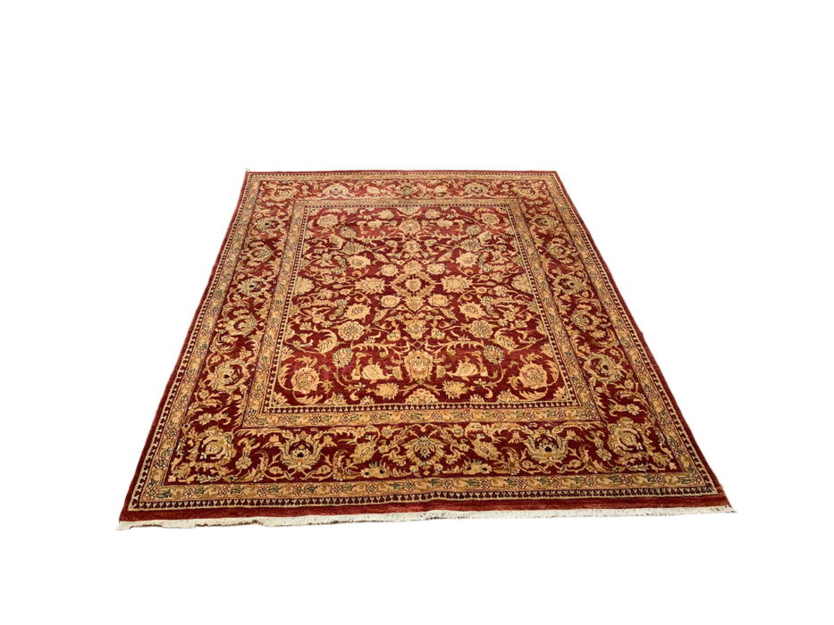 Sultanabad 100% wool Hand Made Rug, 7' 11" x 10' 4" (P)