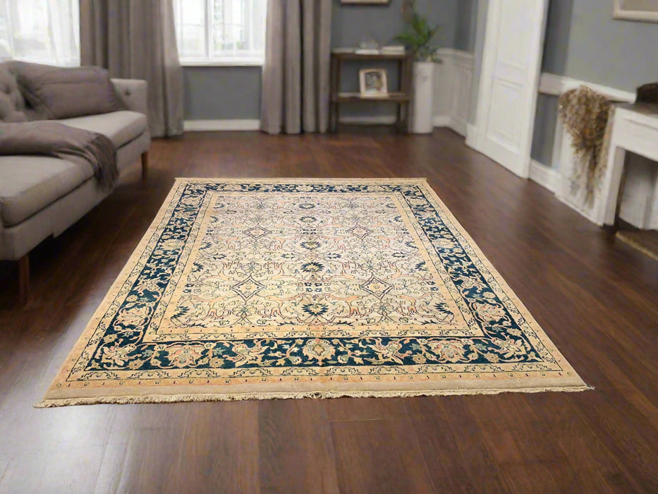 Sultanabad 100% wool Hand Made Rug, 8' x 10' (P)