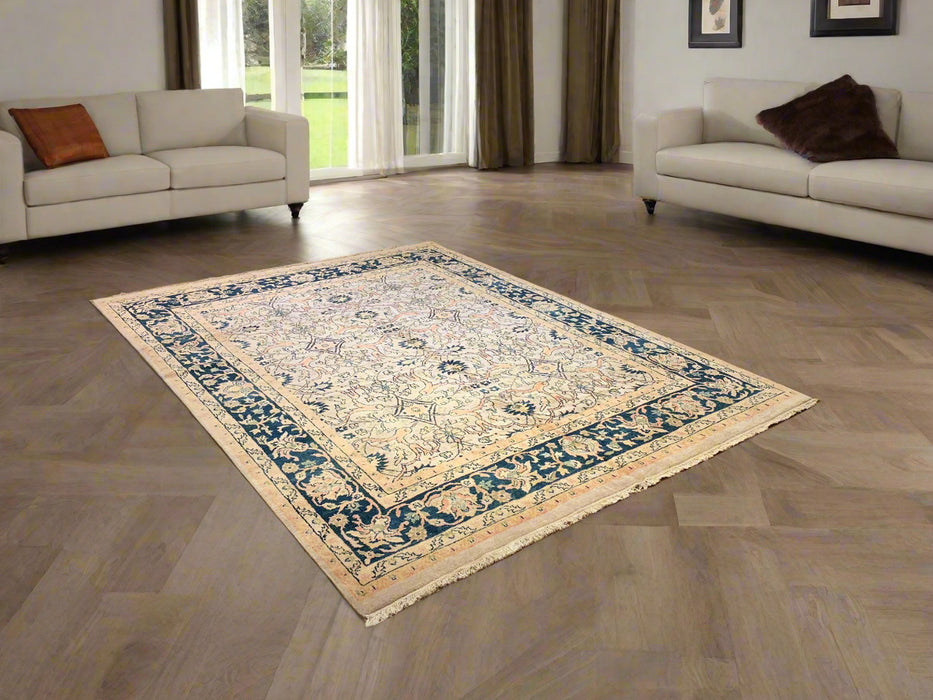 Sultanabad 100% wool Hand Made Rug, 8' x 10' (P)