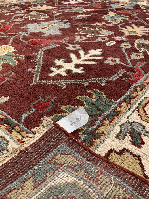 Sultanabad 100% wool Hand Made Rug, 8' x 10' (P)