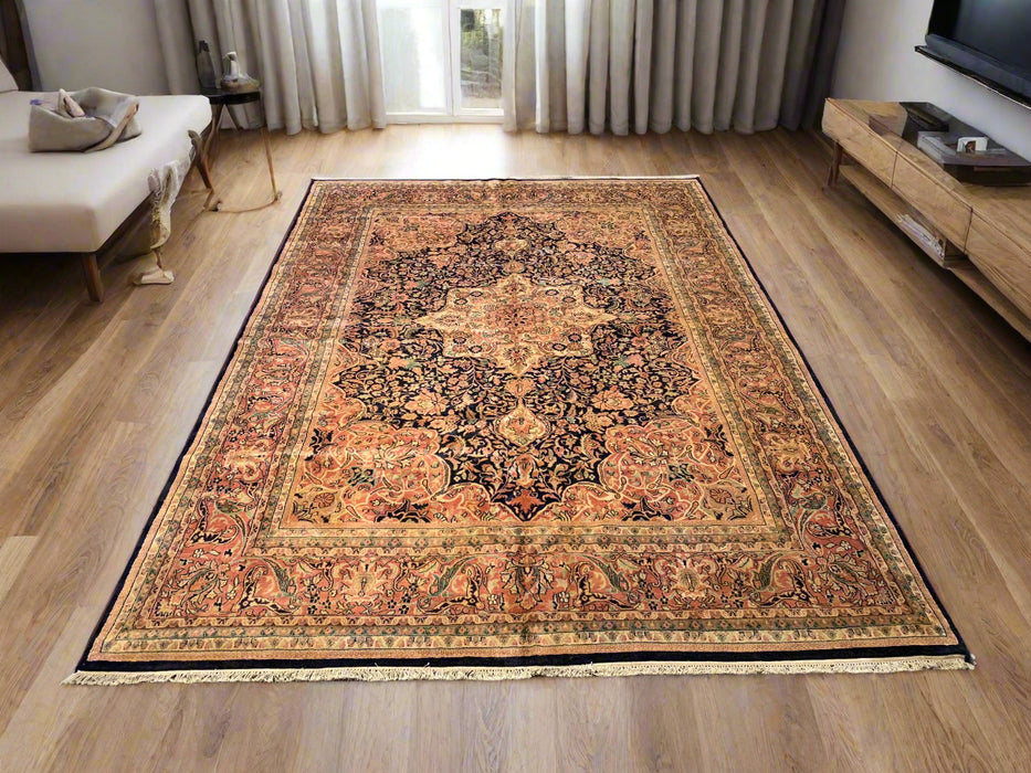 Sultanabad 100% wool Hand Made Rug, 8' x 11' 5" (P)