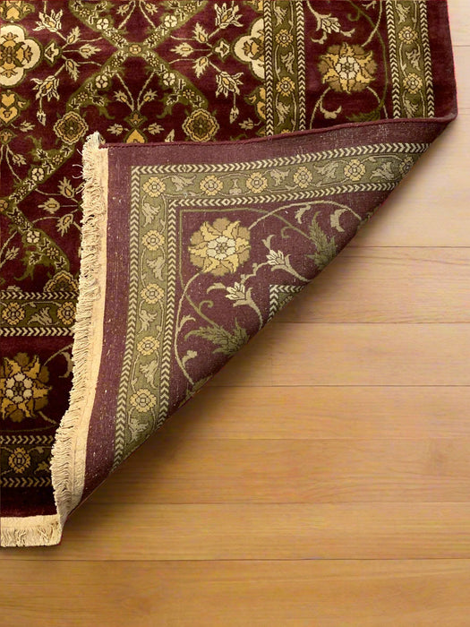 Sultanabad 100% wool Hand Made Rug, 7' 8" x 9' 8" (p)