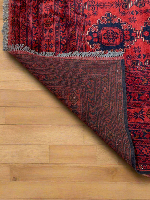 Terkaman Tribal Afghan Oriental Rug, 8' 5" x 11' 2" (C)