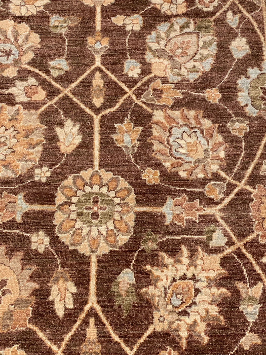 Hand-Knotted Sultanabad Vegetable-Dyed Wool Rug, 8' x 5' 3" (K)