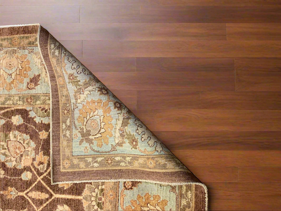 Hand-Knotted Sultanabad Vegetable-Dyed Wool Rug, 8' x 5' 3" (K)