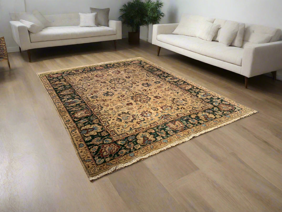 Sultanabad 100% wool Hand Made Rug, 8' x 10' (P)