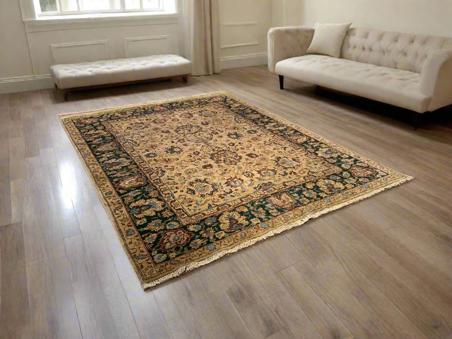 Sultanabad 100% wool Hand Made Rug, 8' x 10' (P)